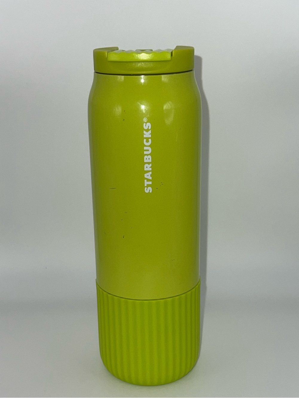Starbucks Tumbler Lime Green Stainless Steel Insulated Tumbler 20 Ounces
